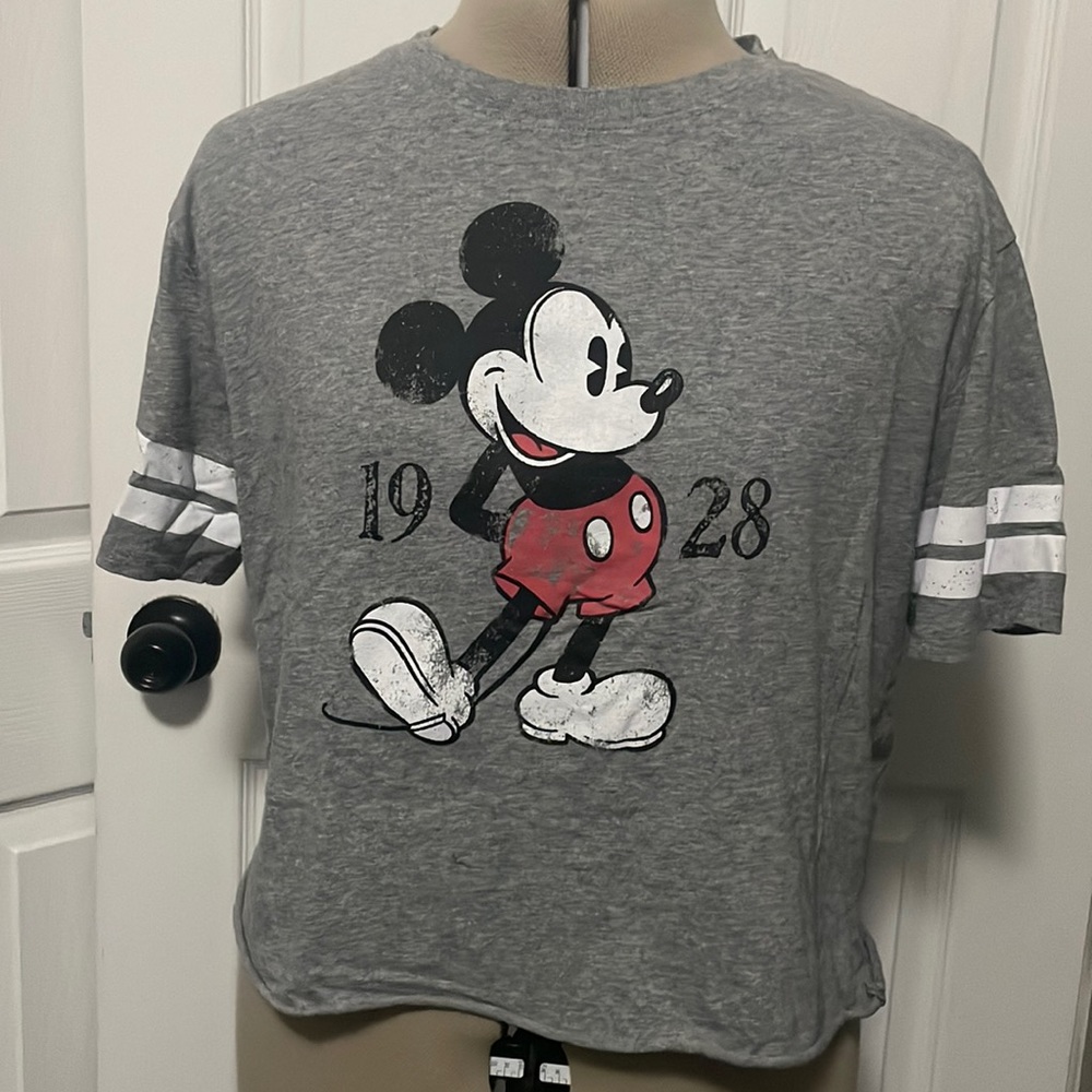 Distressed Mickey Mouse T-shirt